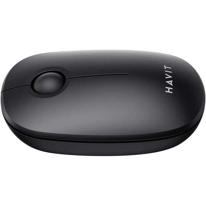 Безжична офис мишка HAVIT MS57GT, 1600 dpi, 3 бутона, USB, Черен