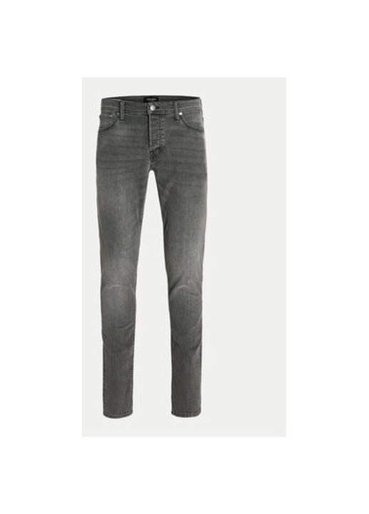 Мъжки дънки, Jack and Jones, 304376221, Памук/Полиестер, Сив, Сив, W29-L32