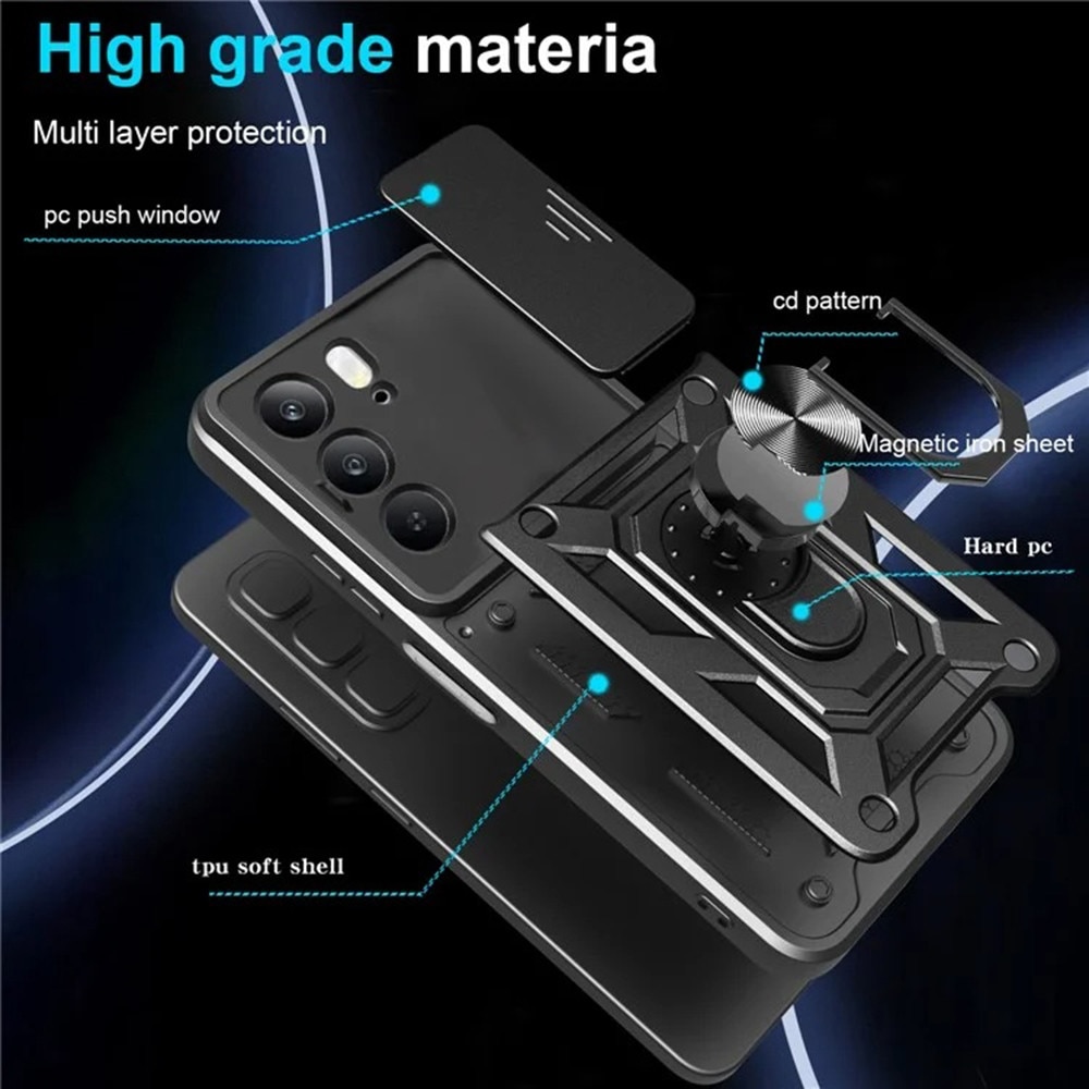 Husa pentru Realme C75 / Realme 14x, Southern Sky, Protectie, negru