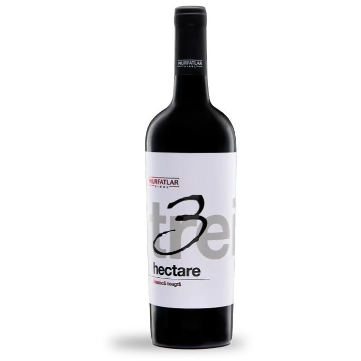 Vin rosu sec, 3 Hectare, Feteasca Neagra, 0.75L, DOC - CT Murfatlar
