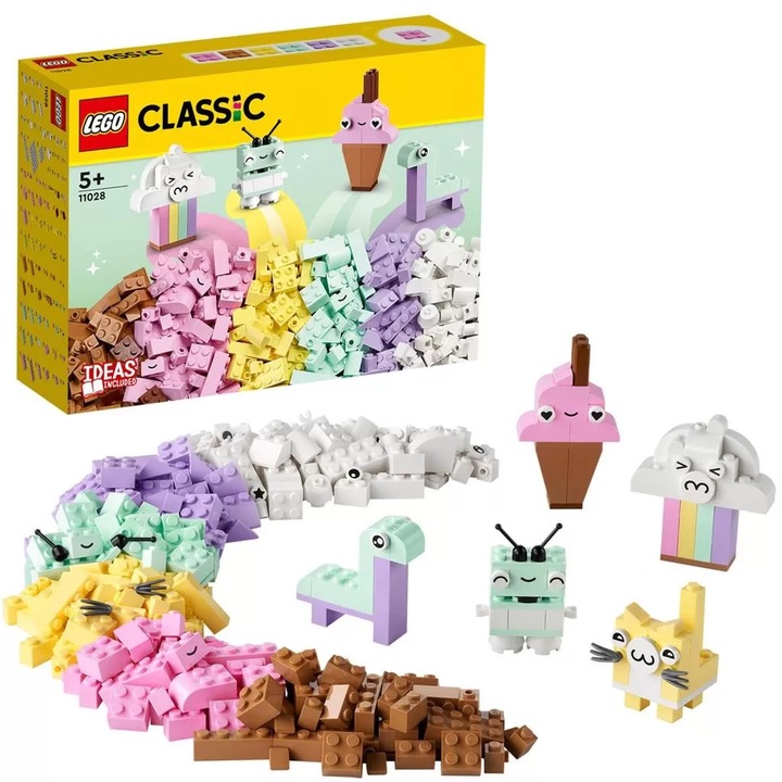 LEGO Classic – Kreatív szórakozás pasztell színekben (11028)