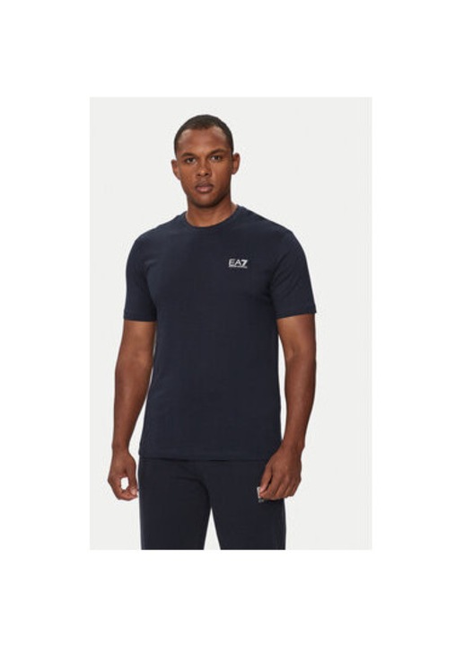 Férfi póló, Emporio Armani EA7, 304286674, Pamut, Kék, Kék