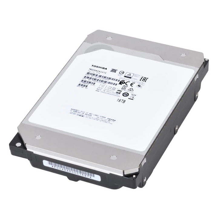 HDD сървър TOSHIBA MG09 16TB CMR 512e, 3.5', 512MB, 7200RPM, SATA 6G