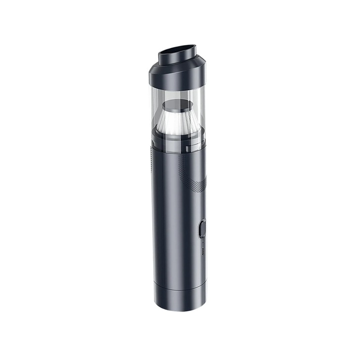 Aspirator portabil auto YANYXR mini fara fir negru 25.8x5.7x5.7cm