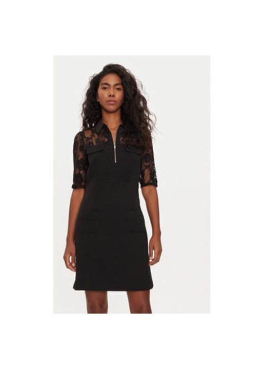 Дамска рокля, Morgan, 242-RPIKOU, Синтетична, 38486, Черен, 34