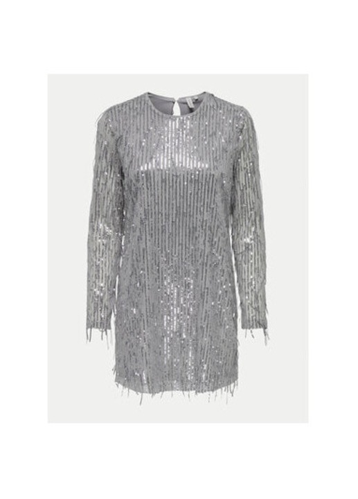 Дамска рокля, Only, 304519000, Полиестер, Син, Син