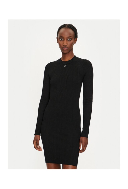 Női ruha, Replay, 304396755, Viszkóz/Poliészter, Fekete, Fekete