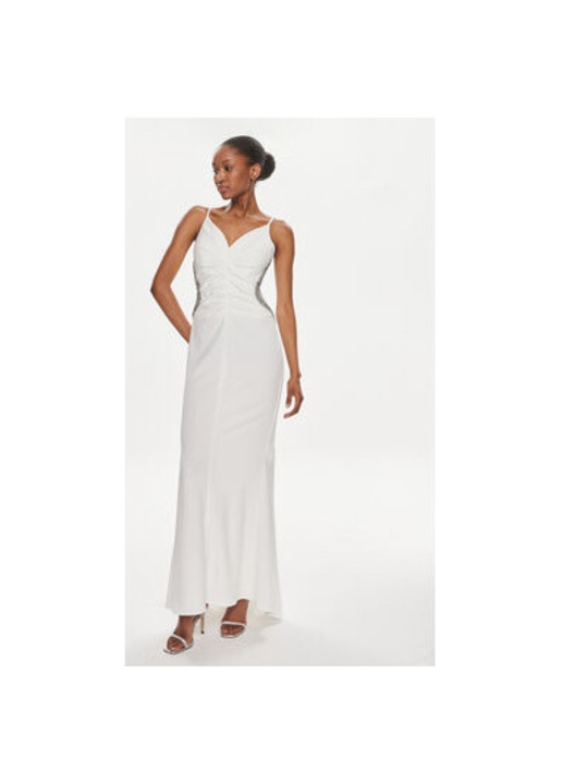 Rochie dama, Rinascimento, 304129650, Poliester, L INTL, Alb