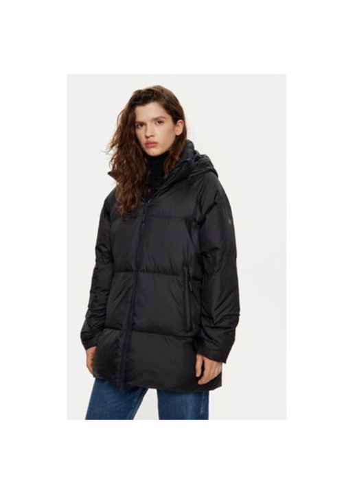 Geaca dama, 4F, 303944087, Poliester, Negru, Negru