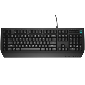 Tastatura mecanica gaming Dell Alienware Advanced AW568, US int, brown switches Tastatura mecanica gaming Dell Alienware Advanced AW568, US int, brown switches