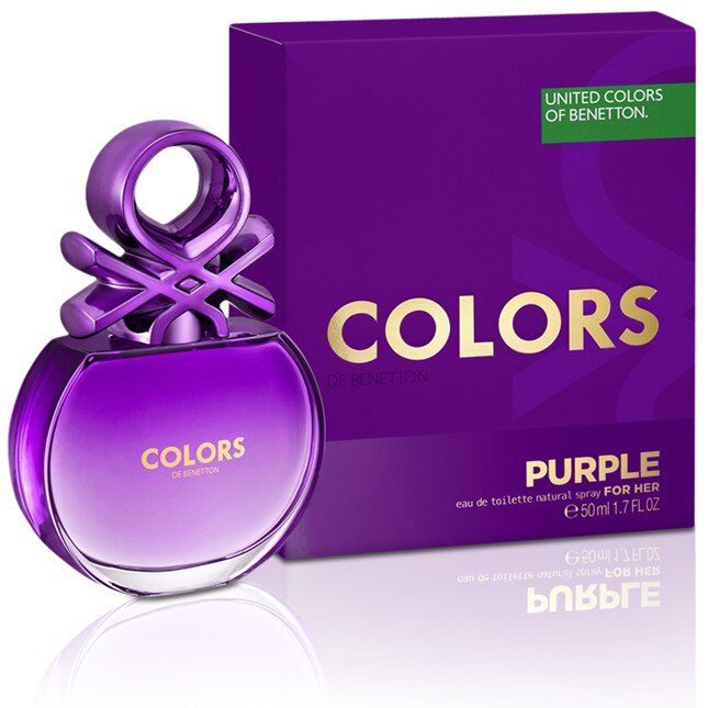 Apa de Toaleta Benetton Colors de Benetton Purple Femei 80 ml 80 ml