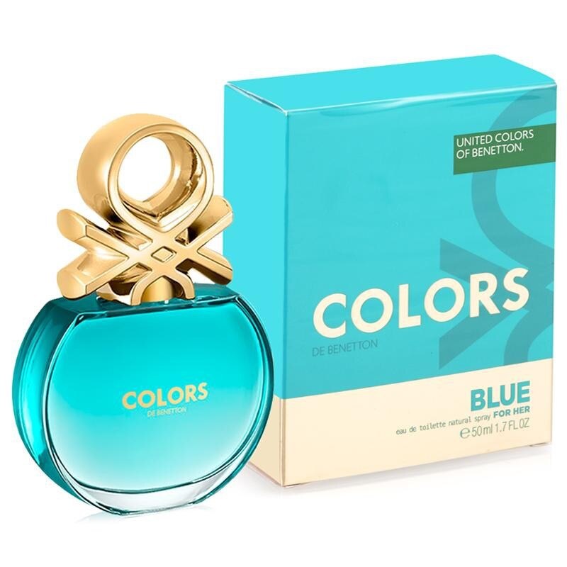 Apa de Toaleta Benetton Colors de Benetton Blue Femei 80 ml 80 ml