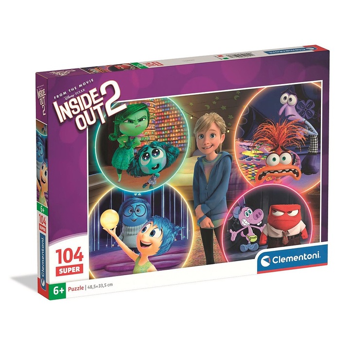 Disney Agymanók 104 db-os puzzle Clementoni