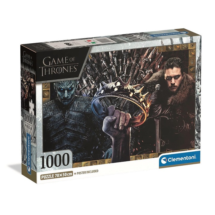 Puzzle 1000 Game of Thrones, 69x50cm, set