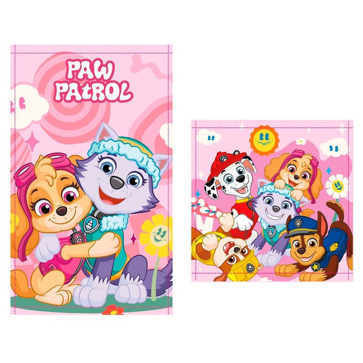Paw Patrol кърпа за ръце, кърпа за лице, комплект кърпи
