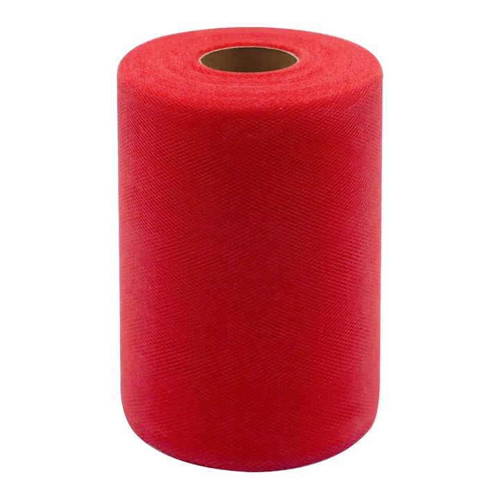 Textil tüll anyag YANYXR vízkék 15cmx22m