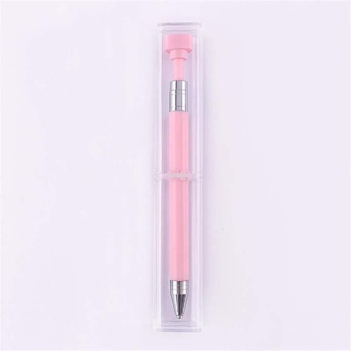Set instrumente pictura diamant YANYXR, roz, 13.5cm