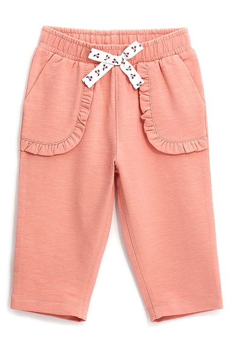 Original Marines, Pamutnadrág mintás masnirátéttel, Narancssárga, 74 CM