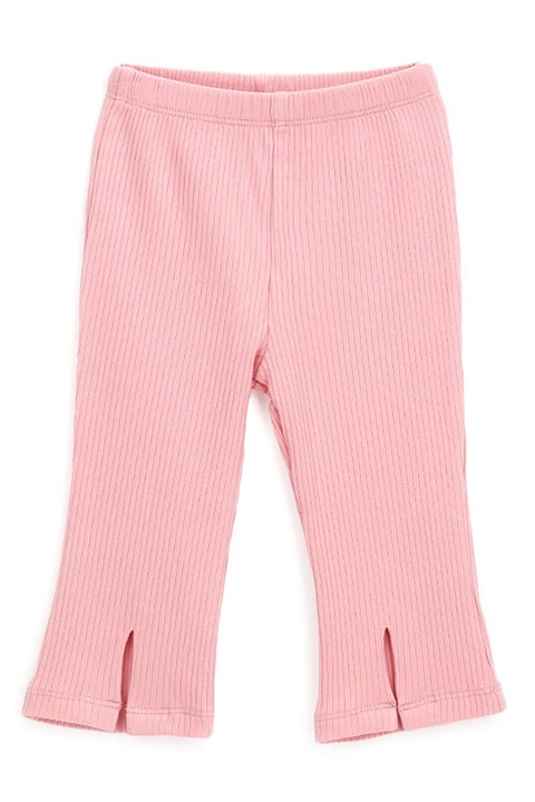 Original Marines, Bordázott leggings hasítékokkal, Világos rózsaszín, 74 CM