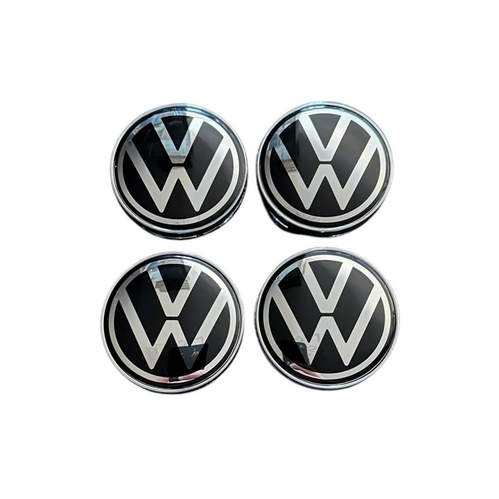4 db keréksapka készlet 60 mm-es külső Volkswagen új modell kompatibilis/csere könnyűfém felni