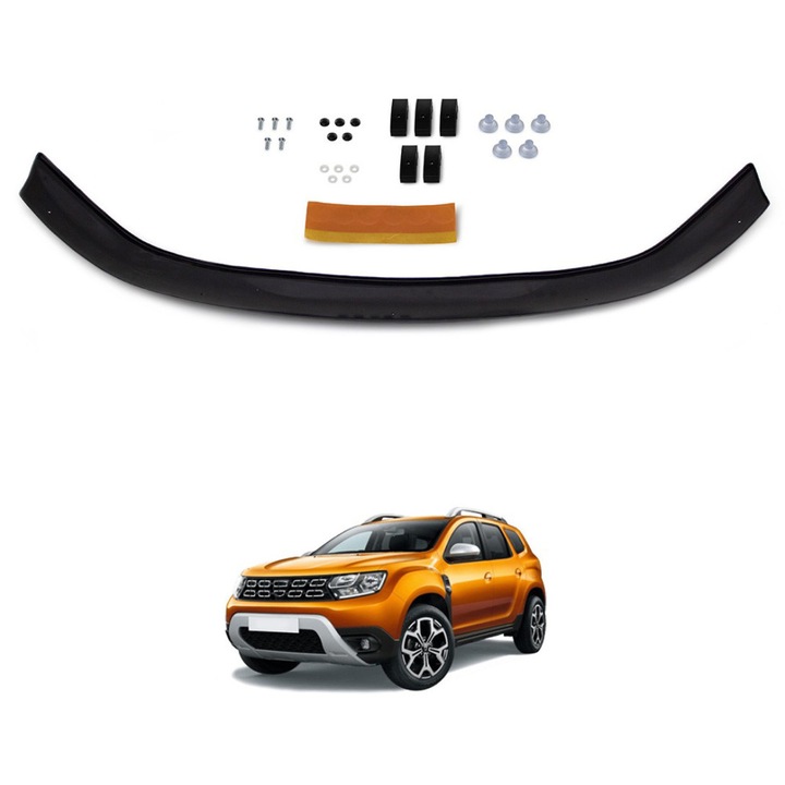 Дефлектор на капака Съвместим с Dacia Duster II, 2018 г.-настояще, DAsiNU