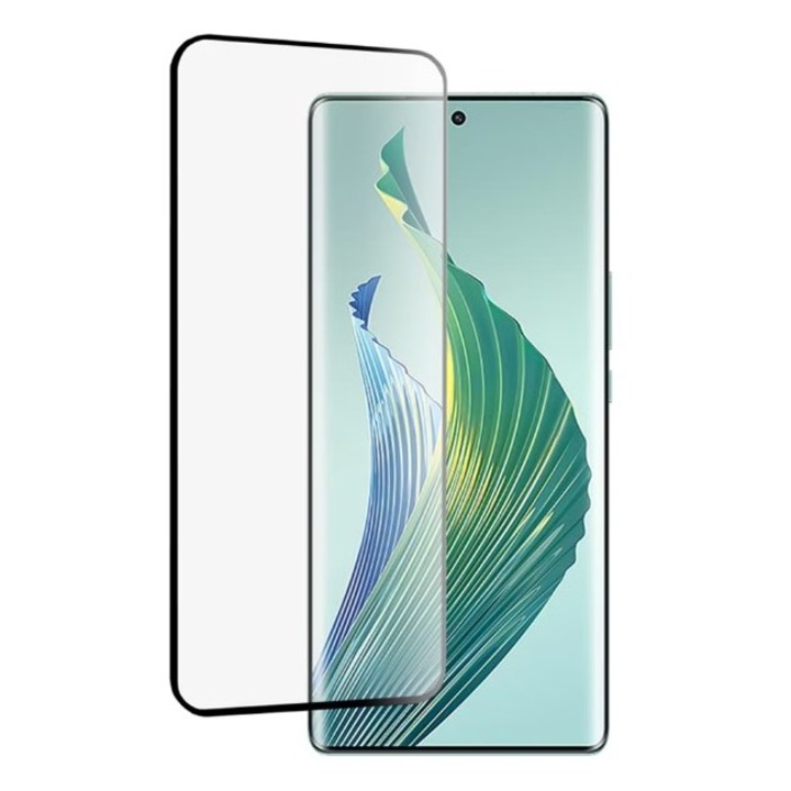 Протектор, Glass Film, съвместим с Huawei Nova 10SE 4G, Full Glue Black