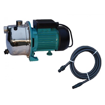 Kit pentru irigat, pompa de apa autoamorsanta APC JY 1000, putere 1500W + furtun aspirare 7m Kit pentru irigat, pompa de apa autoamorsanta APC JY 1000, putere 1500W + furtun aspirare 7m