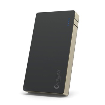 Baterie externa, Cellara colectia Xstorm, capacitate 10000 Mah - Neagra Baterie externa, Cellara colectia Xstorm, capacitate 10000 Mah - Neagra