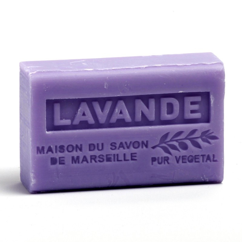 Sapun Natural de Marsilia 125gr Unt de Shea - LAVANDA
