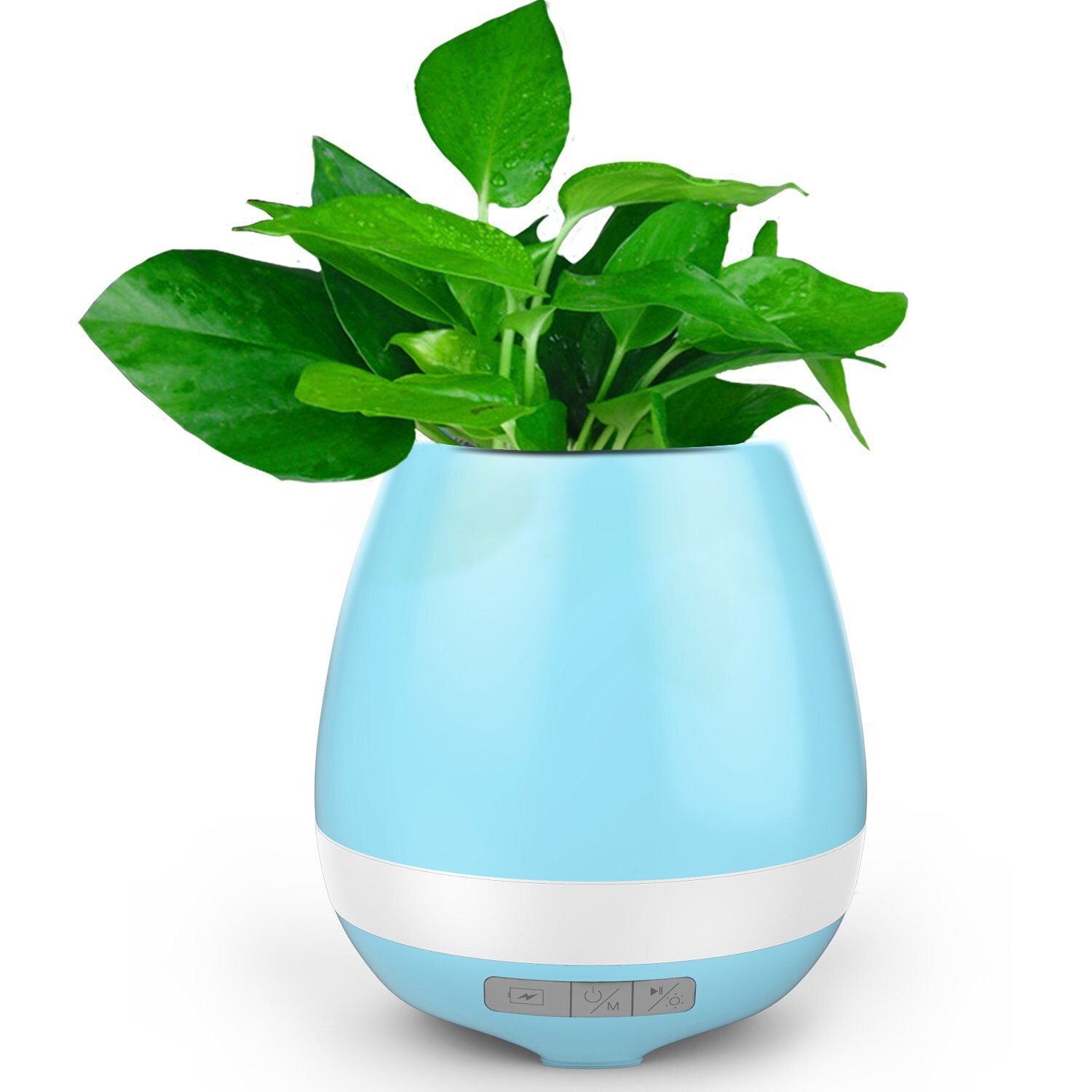 Glastra bluetooth Smart Music Flower, 5W, Albastru