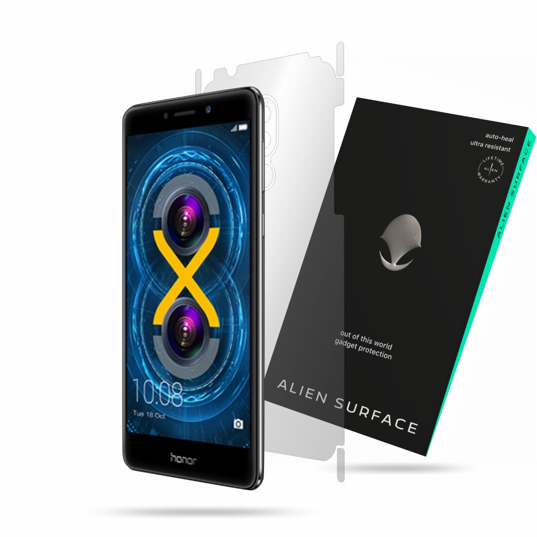Folie Alien Surface, Huawei Honor 6X, protectie spate, laterale