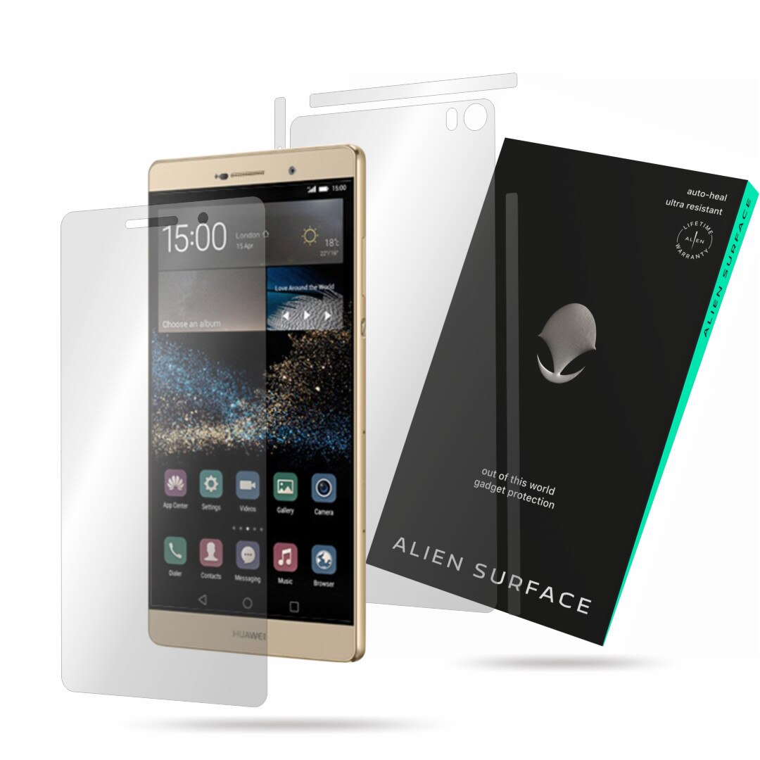 Folie Alien Surface, Huawei P8 Max, protectie ecran, spate, laterale