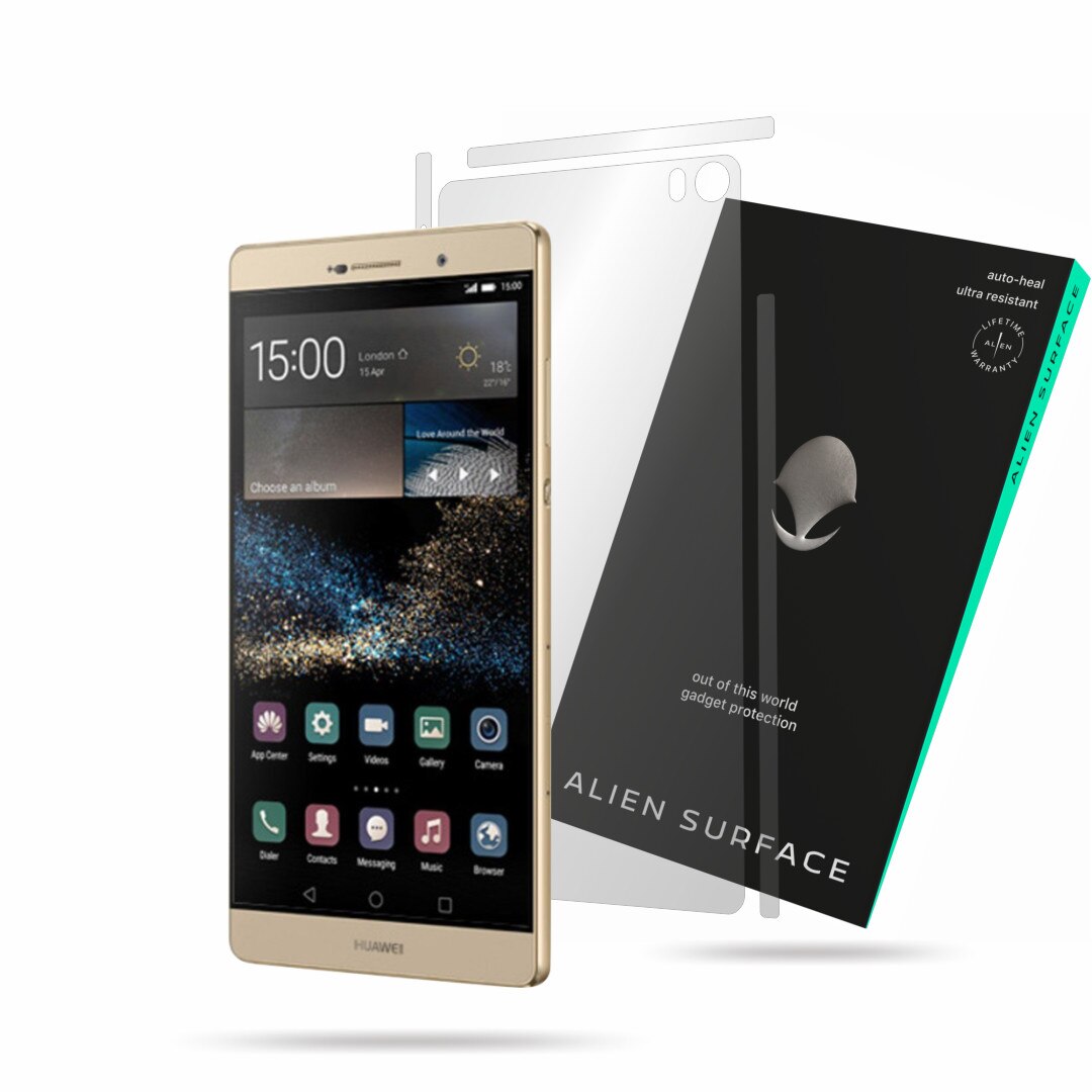 Folie Alien Surface, Huawei P8 Max, protectie spate, laterale