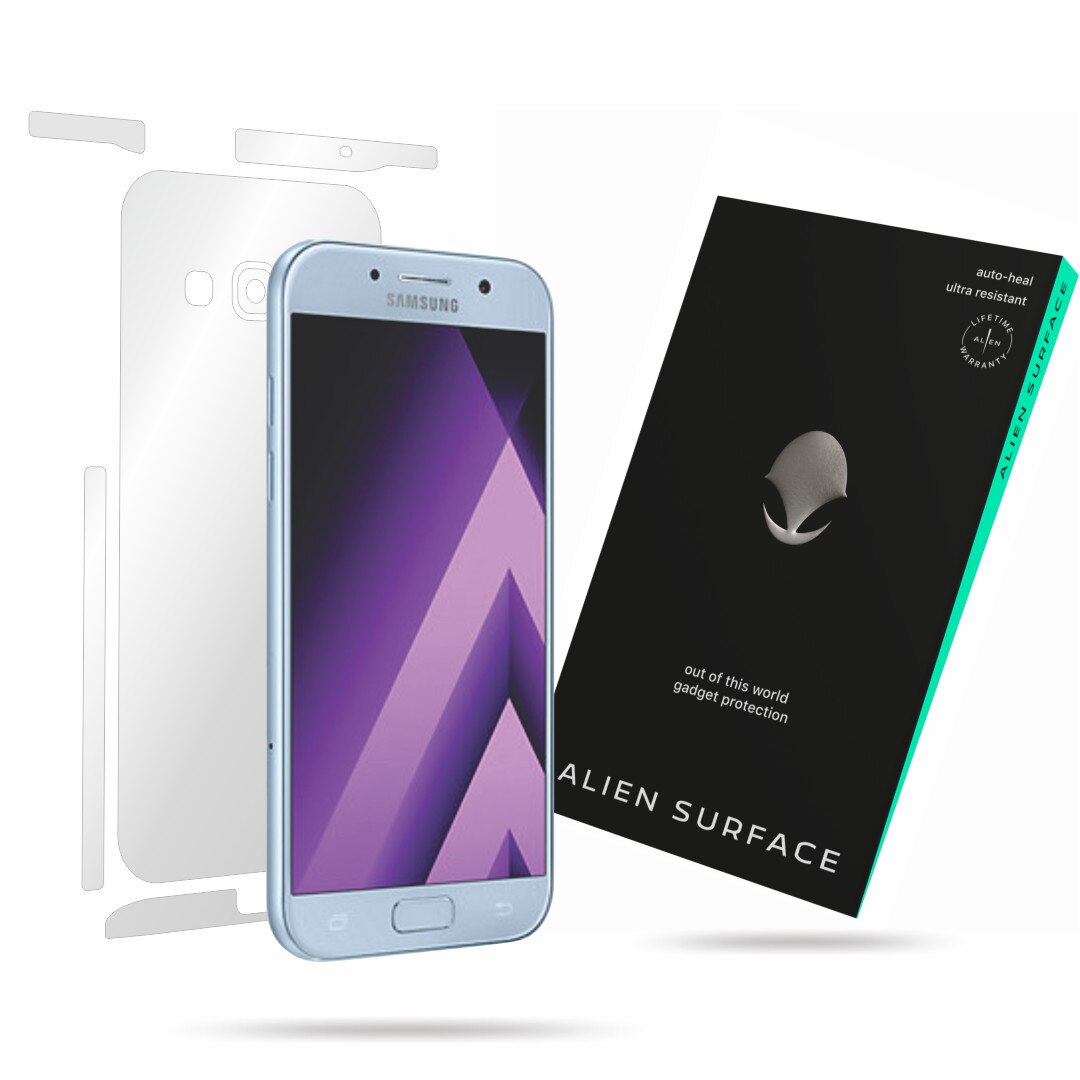 Folie Alien Surface, Samsung Galaxy A7 (2017), protectie spate, laterale