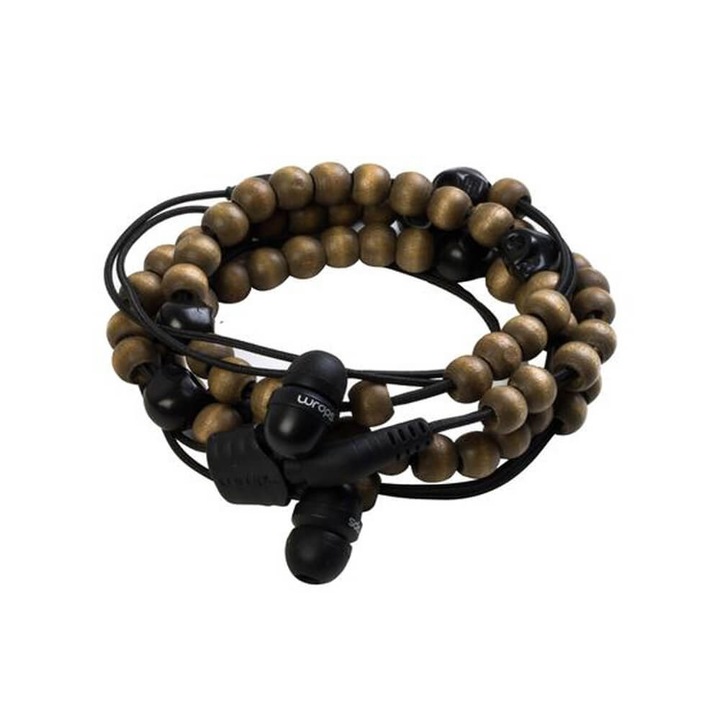 Casti handsfree ,in ear, cu prindere pe mana Wraps, skulls