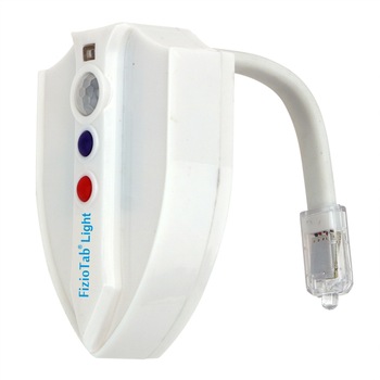 Lampa LED UV WC cu functie de sterilizare, FizioTab® Light, senzor miscare, baterii incluse Lampa LED UV WC cu functie de sterilizare, FizioTab® Light, senzor miscare, baterii incluse