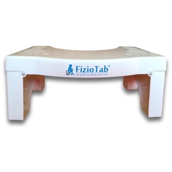 Taburet Pliabil WC FizioTab®, Impotriva Constipatiei si Hemoroizilor, Scaun Pliabil Inaltator Toaleta, Scaun Pliant Suport Picioare Pentru Pozitia Ghemuit Corecta Pe WC, Scaunel Pliabil WC Adulti si Copii, Plastic Rezistent, 1 buc, Alb, Inaltime 17.5 cm Taburet Pliabil WC FizioTab®, Impotriva Constipatiei si Hemoroizilor, Scaun Pliabil Inaltator Toaleta, Scaun Pliant Suport Picioare Pentru Pozitia Ghemuit Corecta Pe WC, Scaunel Pliabil WC Adulti si Copii, Plastic Rezistent, 1 buc, Alb, Inaltime 17.5 cm