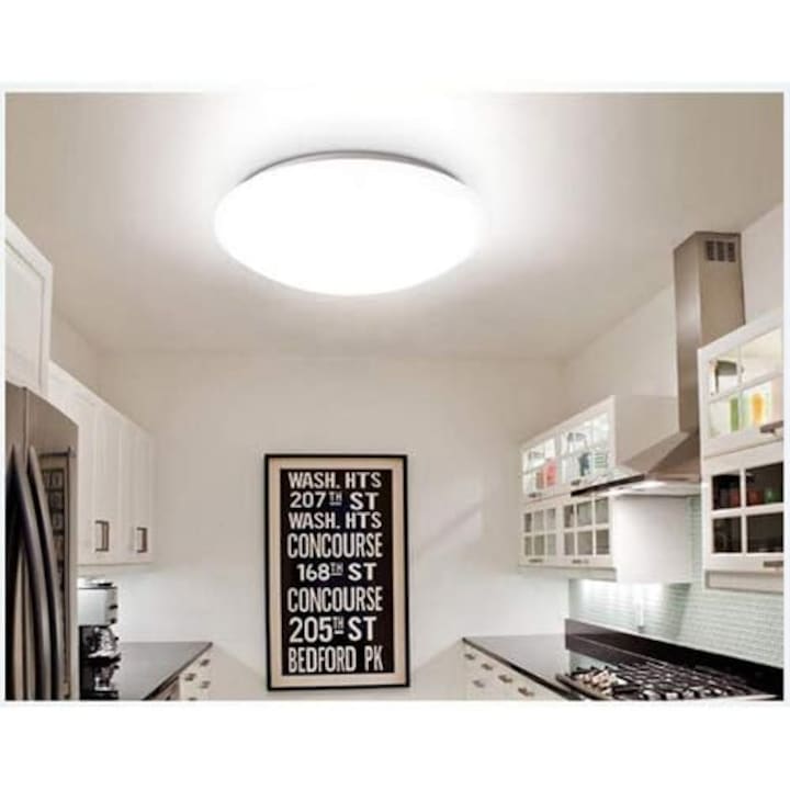 LightPlanet® BAT kerek LED lámpa IP65 20W 2000lm Cool Light