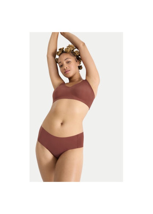 Дамски боксерки Sloggi кафяви, Кафяв