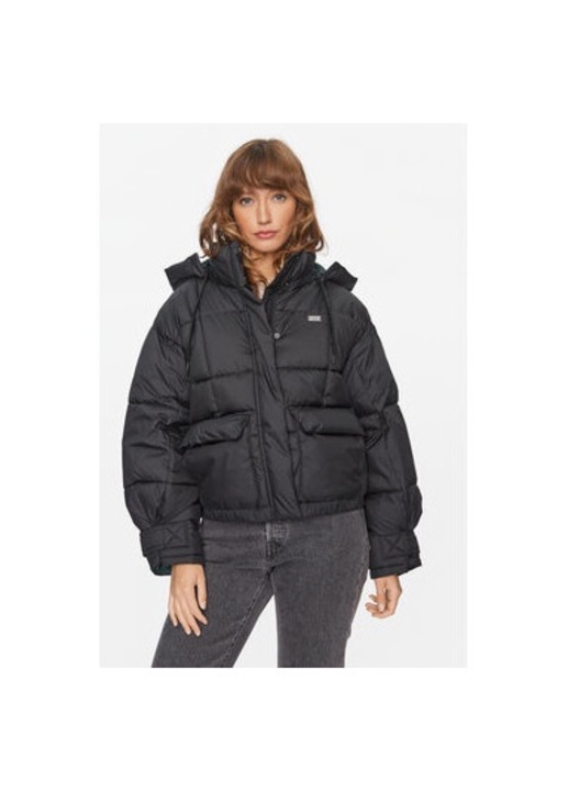 Geaca dama, Levi's, 303342814, Poliester, Negru, Negru