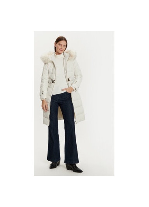 Geaca dama, Morgan, 304485206, Poliester, Bej, Bej