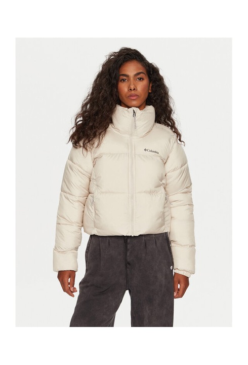 Geaca dama, Columbia, 303982638, Nylon, Bej, Bej