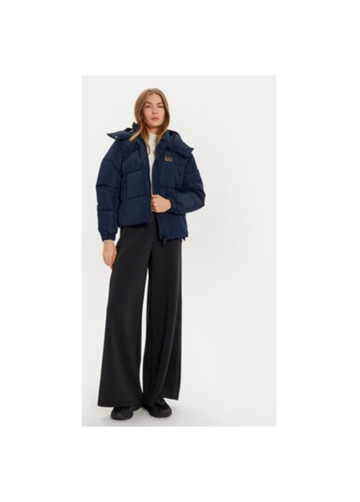 Geaca dama, Emporio Armani EA7, 303962531, Poliester, Albastru, Albastru