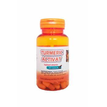 Turmeric activat, 60 capsule Turmeric activat, 60 capsule