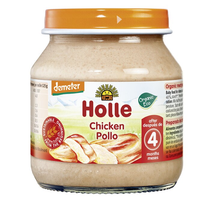 Piure Holle din carne de Pui 125 g