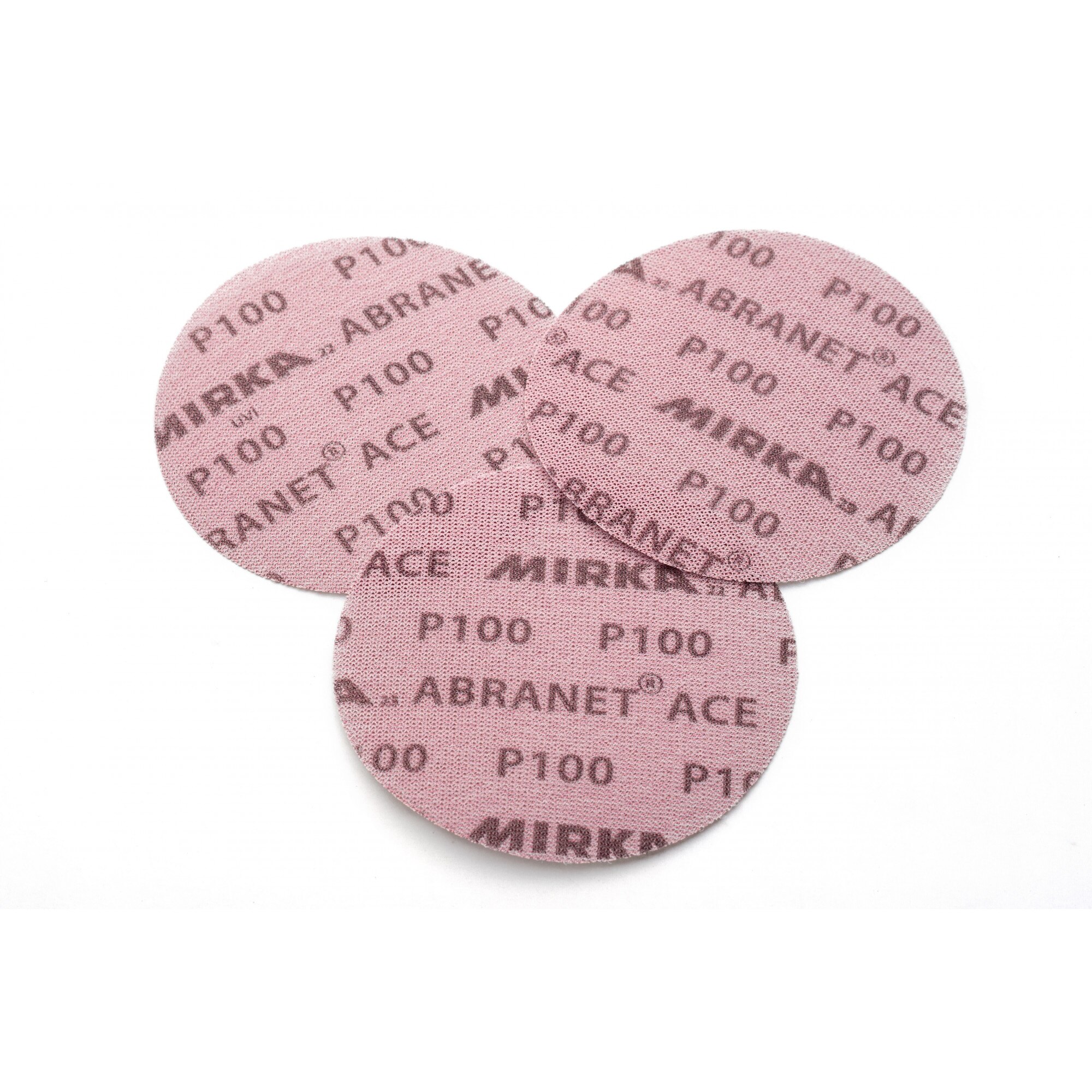 Disc de slefuire ABRANET ACE 150mm, granulatia 100, 50 buc/cutie