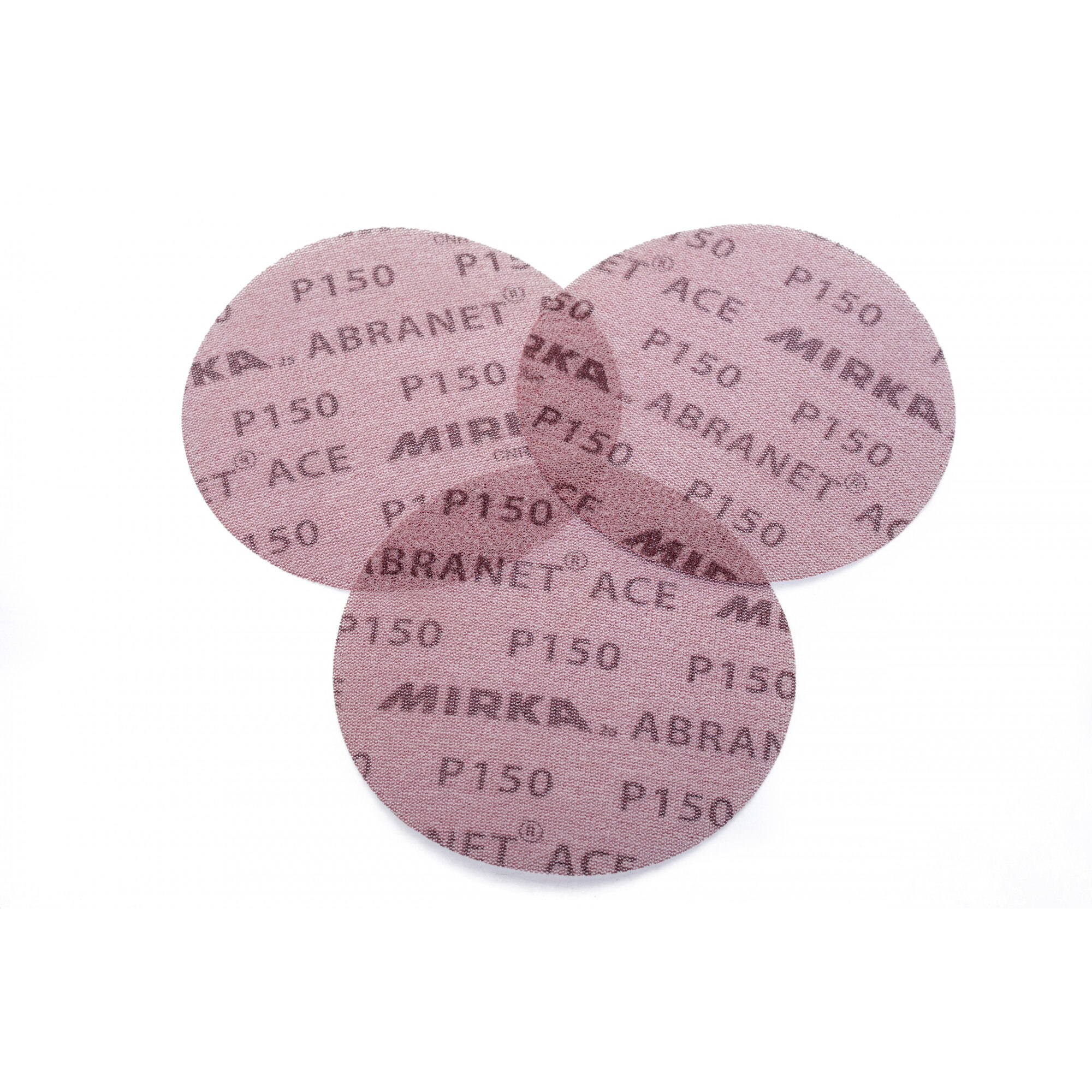 Disc de slefuire ABRANET ACE 150mm, granulatia 150, 50 buc/cutie