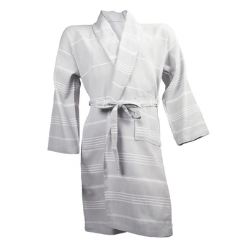 Halat Sauna & SPA, Gri deschis, L-XL Halat Sauna & SPA, Gri deschis, L-XL