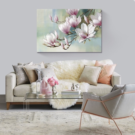 Картинa Канава Artfoyer - Цветя, Магнолия, 80 x 120 см