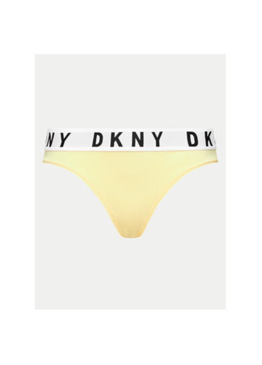 Дамски бикини, Dkny, 303723606, Модал/Памук/Еластан, Жълти, Жълт, M